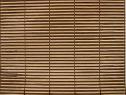 Rolo tecido de bambu