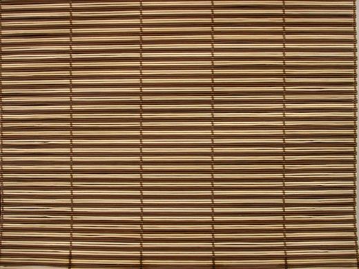 Rolo tecido de bambu