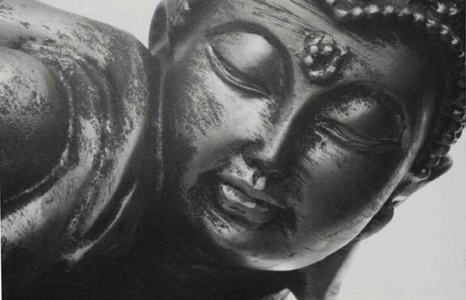 Tableau bouddha couché relaxant