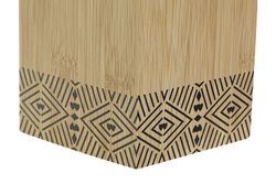 Portaposate etnico in bambù