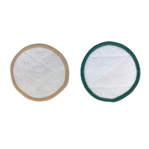 Almofadas desmaquilhantes Brushboo com saco de algodão