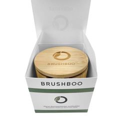Disques démaquillants réutilisables avec boîte en bambou