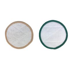Disques démaquillants réutilisables avec boîte en bambou