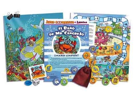 Le Bain de Monsieur Crabe (4-8 ans)
