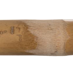 Escalera de bambú decorativa natural