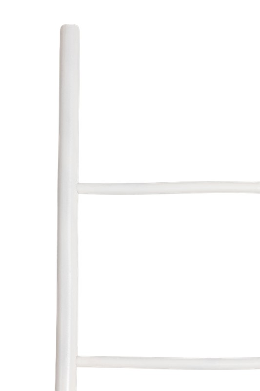 Escalera Bambu 6cm Blanco