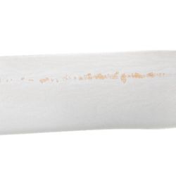 Escalera de bambú decorativa blanca