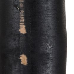 Échelle en bambou décorative noire