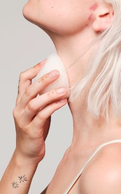 Éponge Konjac Blanche