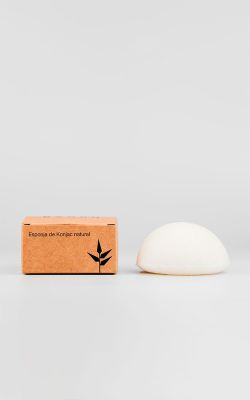 Esponja Konjac Blanca