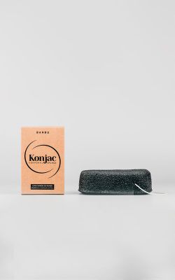 Esponja Konjac corporal Negra