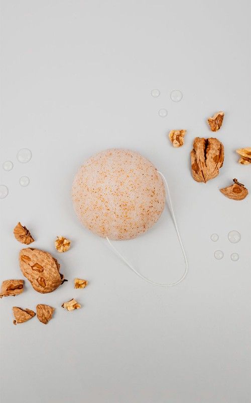 Spugna viso Konjac esfoliante
