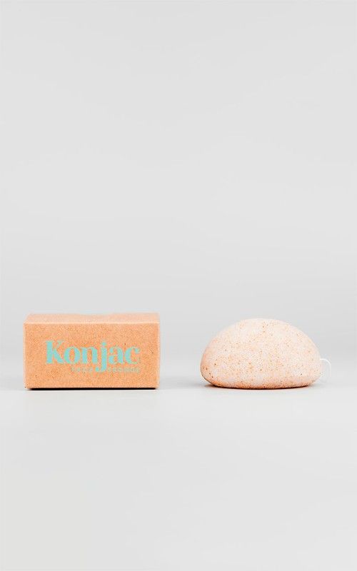 Éponge Konjac exfoliante pour le visage