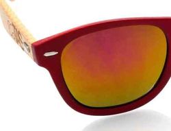 Bicchieri in bambù - Rosso