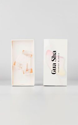 Quarzo bianco Guasha