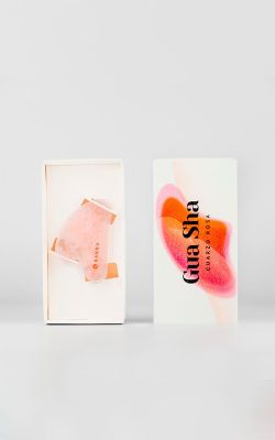 Guasha Cuarzo Rosa