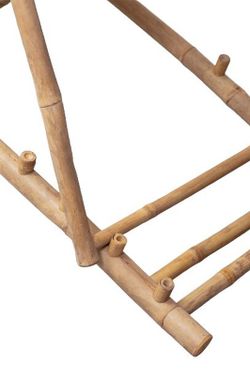 Rede de bambu natural e lona