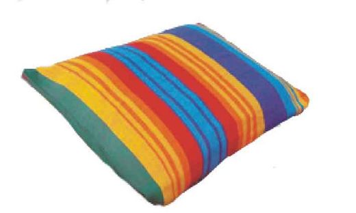 Hamaca silla tejido rayas colores