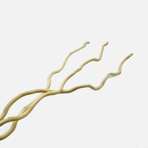Fai 6 rami di salice dorati essiccati 100-120 cm