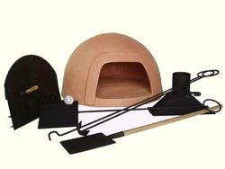 Forni a legna con porta, tiraggio e accessori