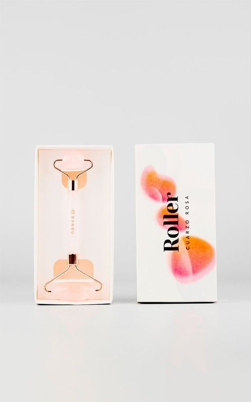 Rouleau de Jade Quartz Rose