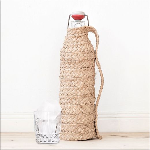 Kit de tampa de ráfia para garrafa