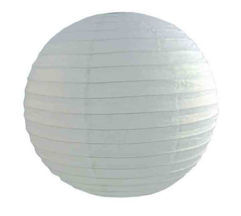 Lampara japonesa esferica blanca — Dbambu