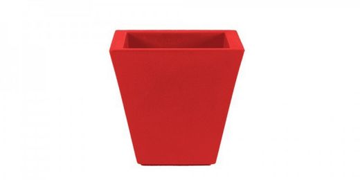 Pot modèle oeillet 30x30x38cms Cerise