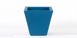 Maceta modelo Clavel 30x30x38cms Denim