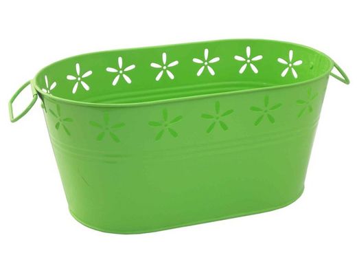 fioriere in metallo colorato