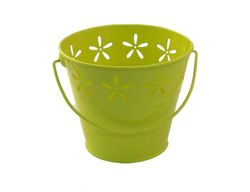 fioriere in metallo colorato