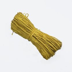 Madeja de rafia 50 gr Amarillo