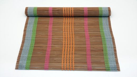 Tovaglietta americana in bambù colorato