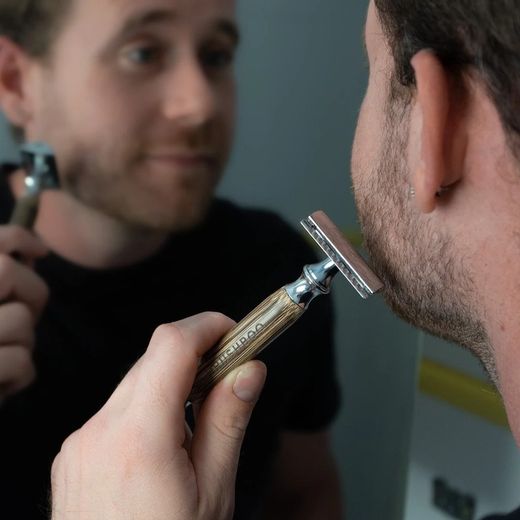 lâmina de barbear ecológica