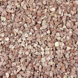 Marbre rouge (sac 20 kg)