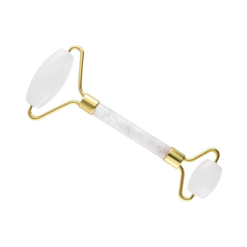 Masajeador Jade Blanco doble rodillo