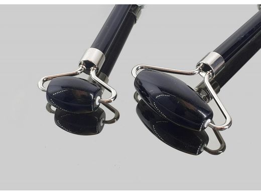 Masseur double rouleau obsidienne