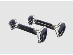 Masseur double rouleau obsidienne