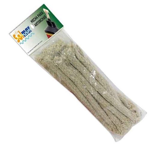 Mèche pour torches de jardin.