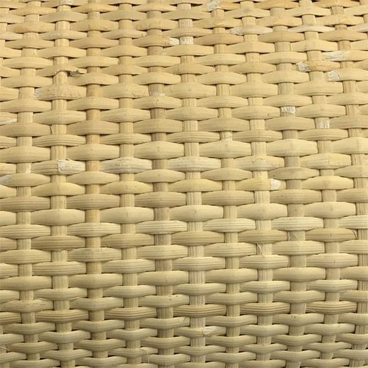 Metro linear de tecido denso de cordão de rattan com 5 mm de largura e 50,80 cm