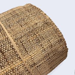 Metro lineal tejido rafia trama ancha fibra de banana 120 cm