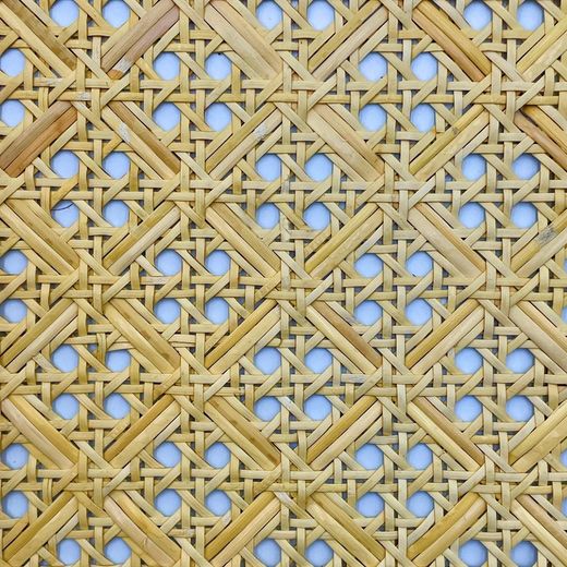 Griglia in rattan intrecciato intrecciato metro lineare larghezza 60,96 cm