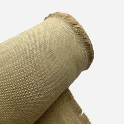 Tissu ML en jute et paille de coton recyclé 160 cm