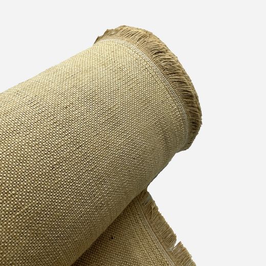 Tissu ML en jute et paille de coton recyclé 160 cm