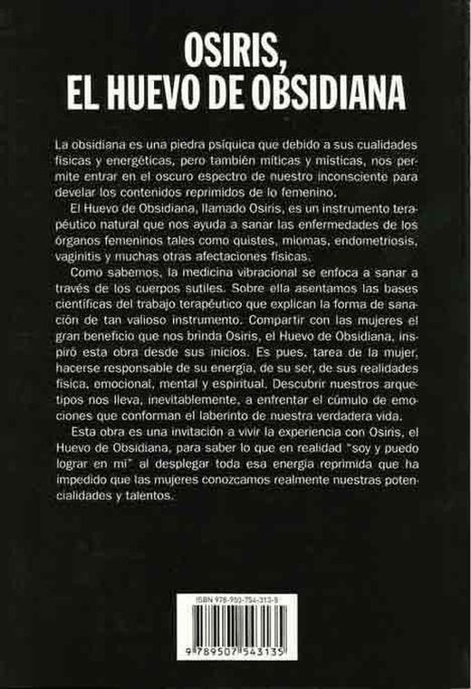 OSIRIS, El huevo de Obsidiana