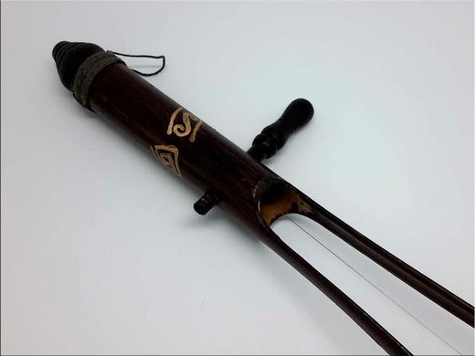 Palo musical Ektara de bambú