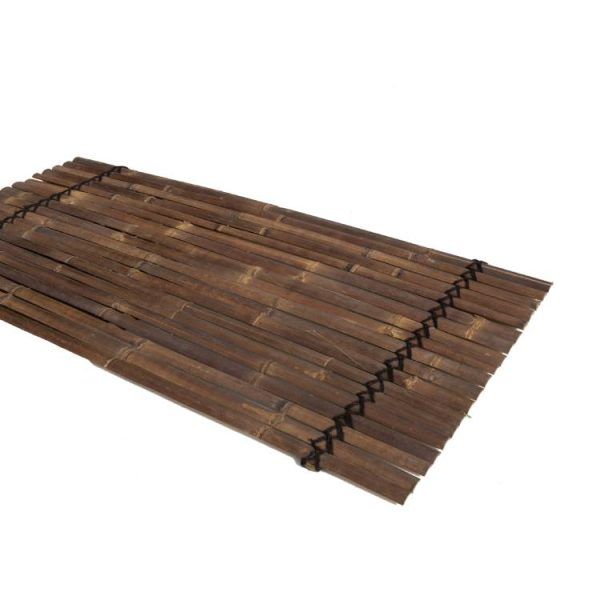Panel de bambú partido Panel de bambú Marrón partido 4 cms 90 x 180 cms