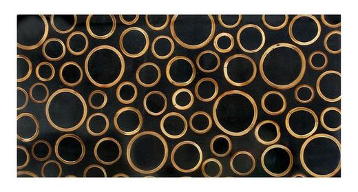 Panel Resina de Bambu Circulos "Big