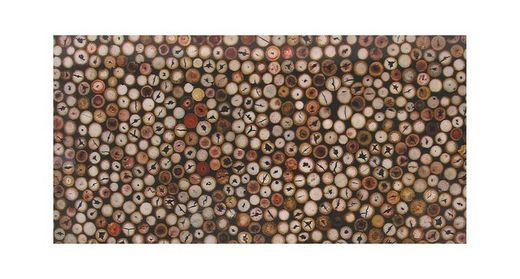 Panel Resina de Bambu Circulos "Solid