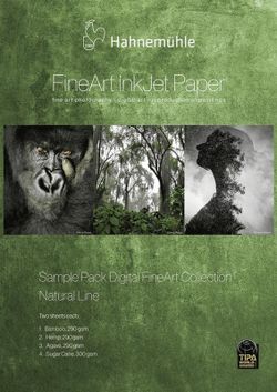 Papel fotográfico InkJet de Bambú DIN A4